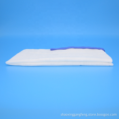45x45cm-4ply Prewashed Blue Loop Gauze Abdominal Sponge